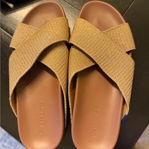 Rothy's Brown Women's Crisscross Sandals